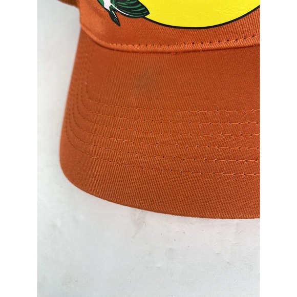 Bass Pro Shops Hat Orange Mesh Snapback Trucker Outdoor Bright - Picture 3 of 8